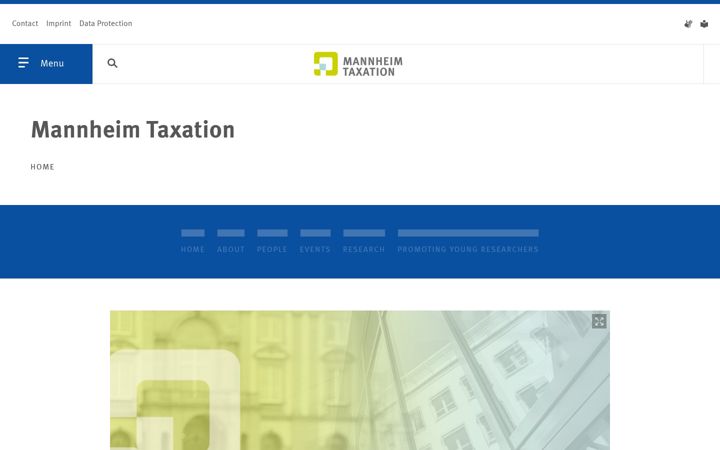 Screenshot of mannheimtaxation.eu