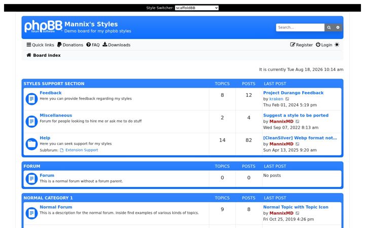 Screenshot of mannix.altervista.org