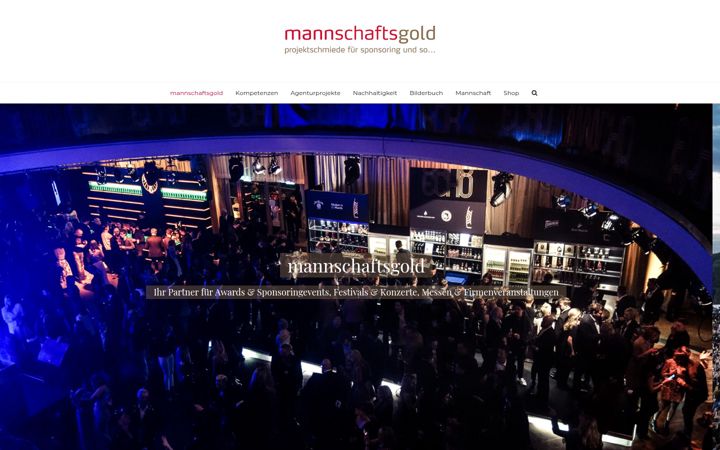 Screenshot of mannschaftsgold.de