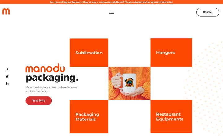 Screenshot of manodu.co.uk