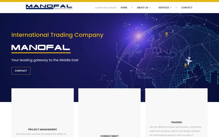 Screenshot of manofal.com