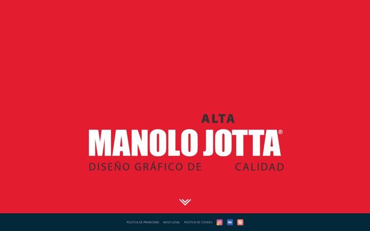 Screenshot of manolojotta.es