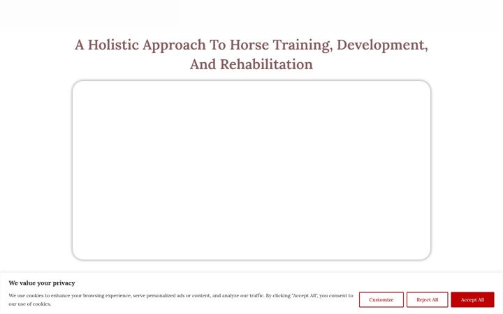 Screenshot of manolomendezdressage.com