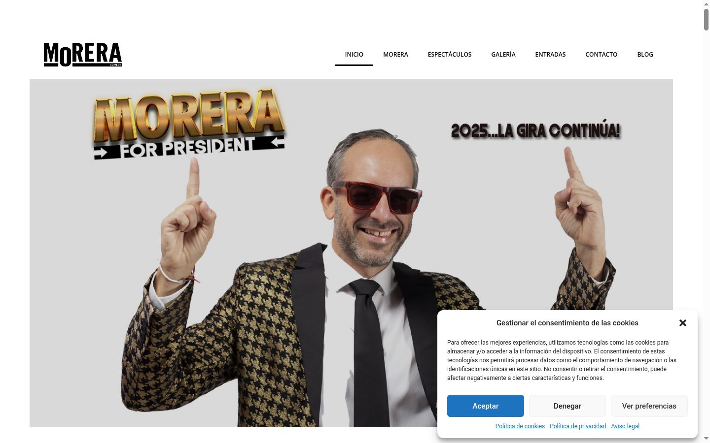 Snímek obrazovky baneru souhlasu zobrazeného před jakoukoli interakcí