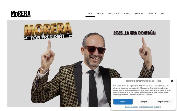 Screenshot of manolomorera.com