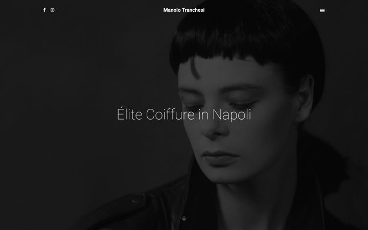 Screenshot of manolotranchesi.com