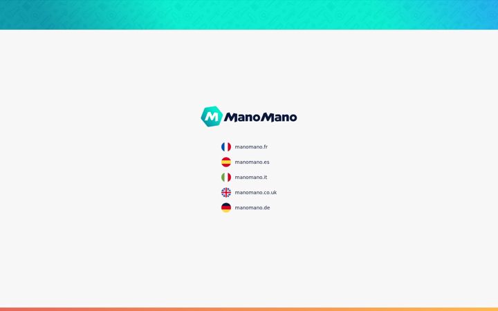 Screenshot of manomano.com