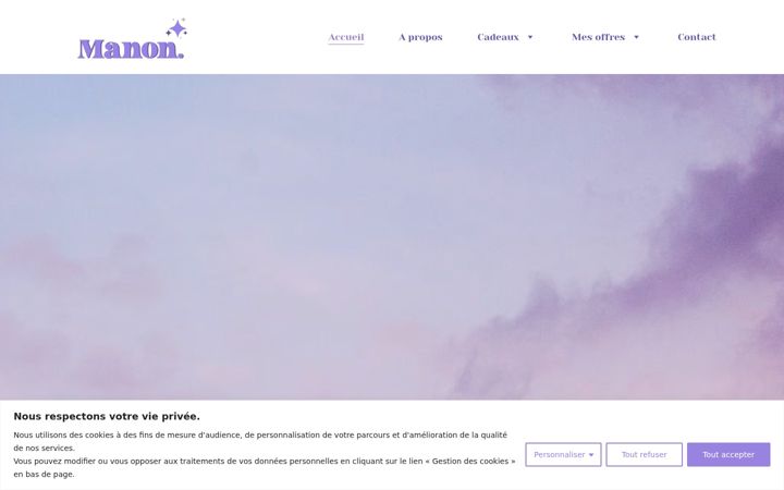 Screenshot of manon-cm.com