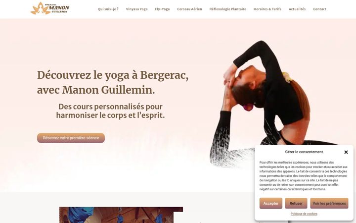 Screenshot of manon-yoga-bergerac.fr