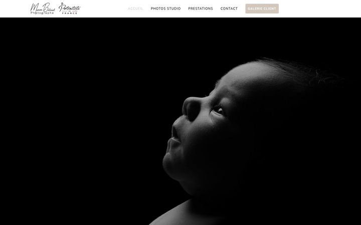Screenshot of manonbillard-photographe.com