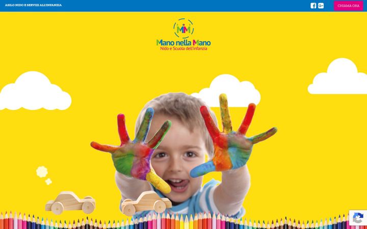 Screenshot of manonellamano.net