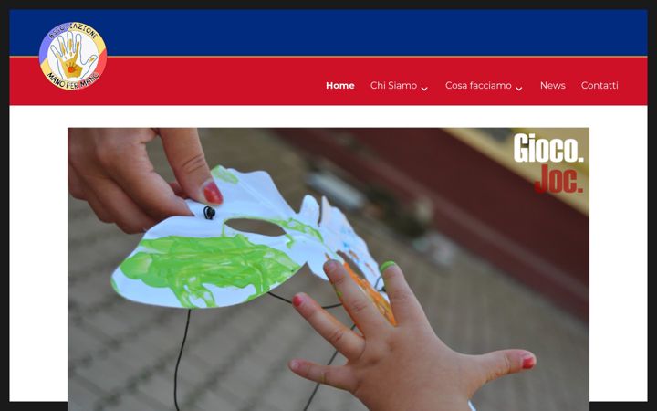 Screenshot of manopermano.it