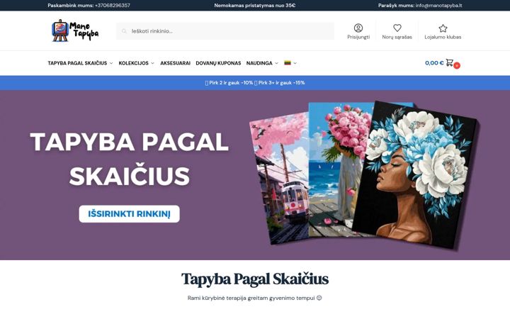 Screenshot of manotapyba.lt