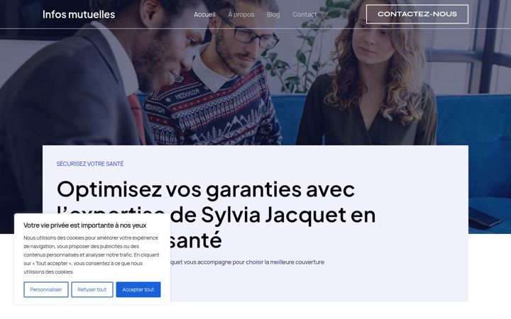 Screenshot of manouvellemutuelle.fr