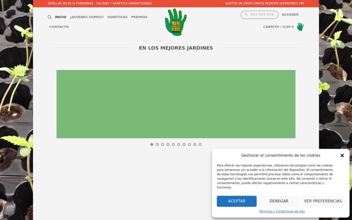 Screenshot of manoverdeseeds.com