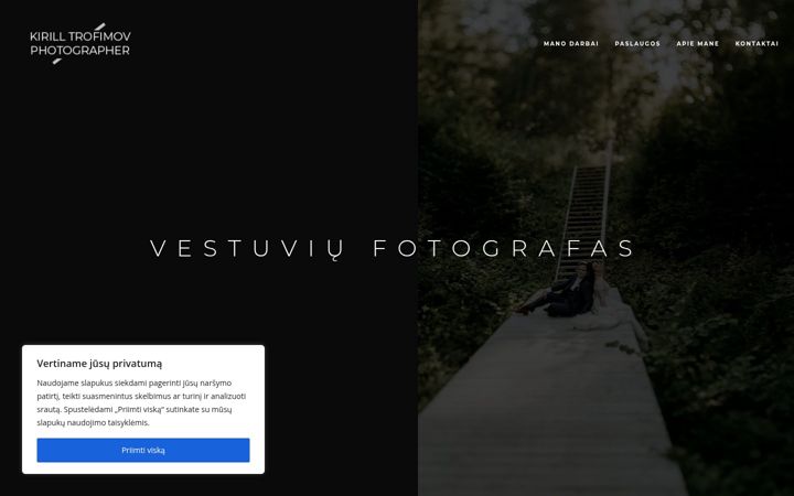 Screenshot of manovestuviufotografas.lt