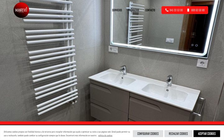 Screenshot of manrevit.com