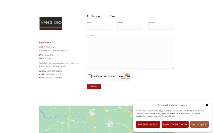 Screenshot of mansego.eu