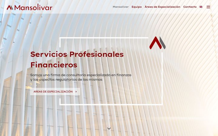 Screenshot of mansolivar.com