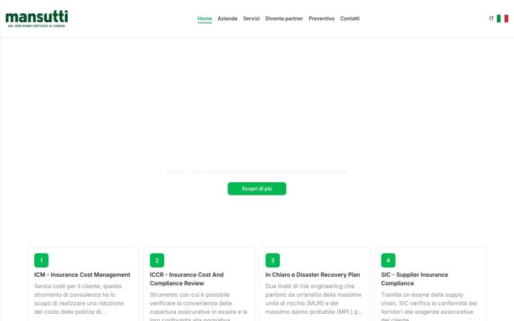 Screenshot of mansutti.it