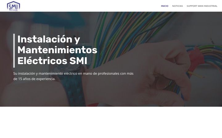 Screenshot of mantenimientoselectricos.es