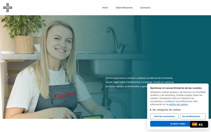 Screenshot of mantesano.com