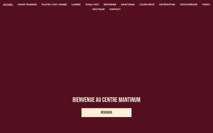 Screenshot of mantinum-bastia.fr