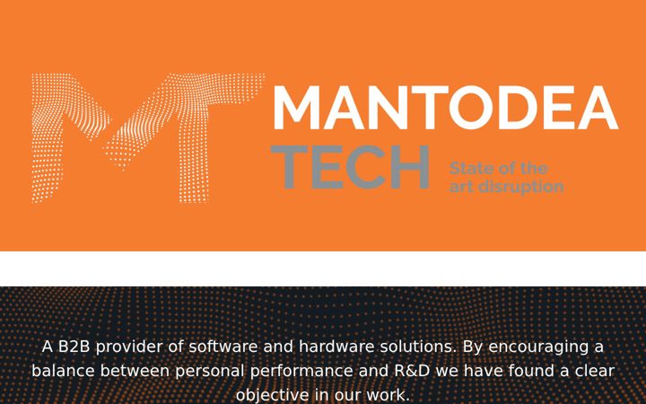 Screenshot of mantodeatech.de