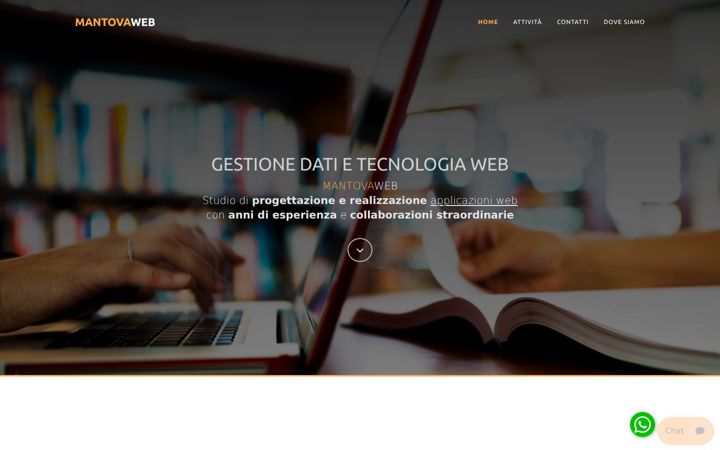 Screenshot of mantovaweb.net