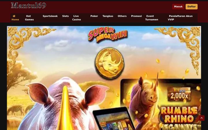 Screenshot of mantul69.org