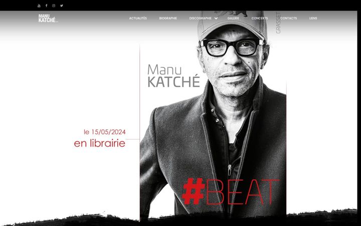 Screenshot of manu-katche.com