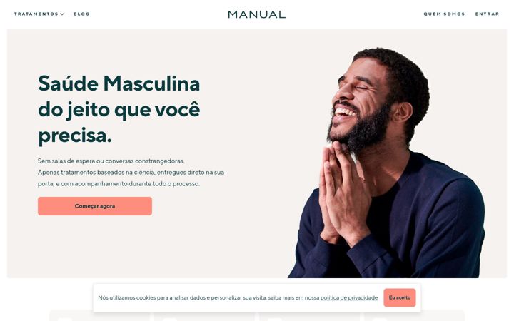 Screenshot of manual.com.br