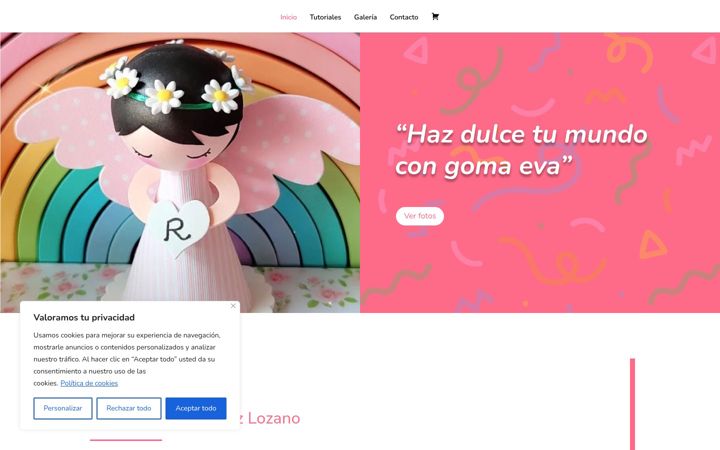 Screenshot of manualidadesreme.com