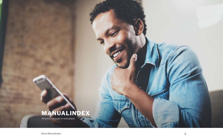 Screenshot of manualindex.com
