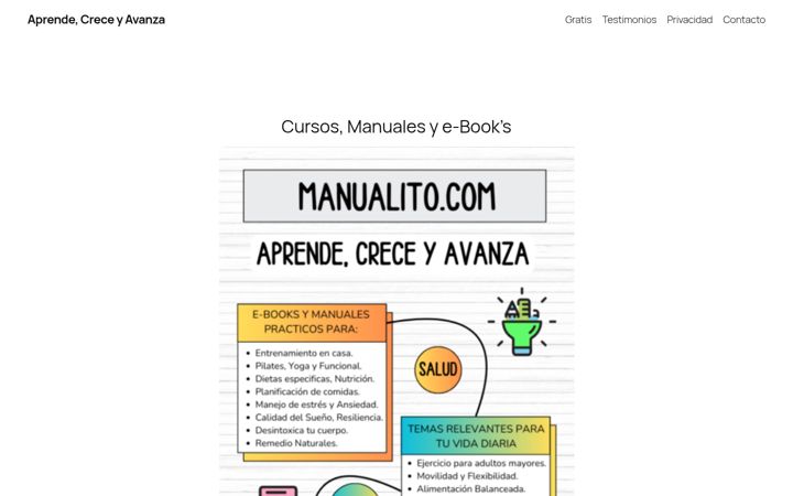 Screenshot of manualito.com