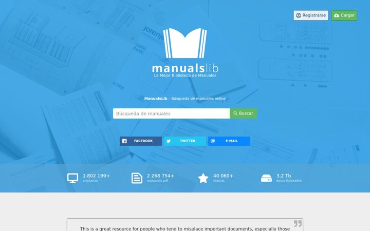 Screenshot of manualslib.es