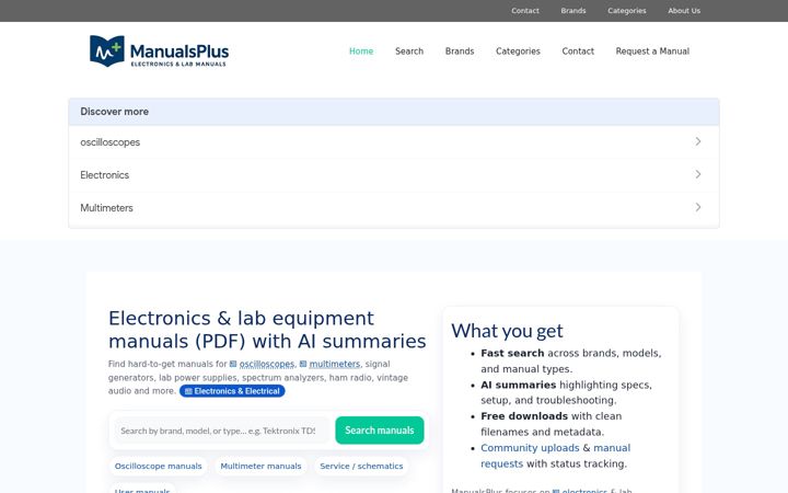 Screenshot of manualsplus.com