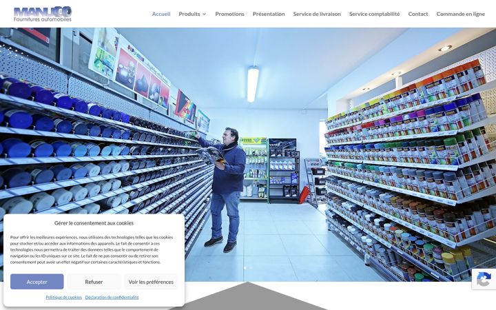 Screenshot of manuco.ch