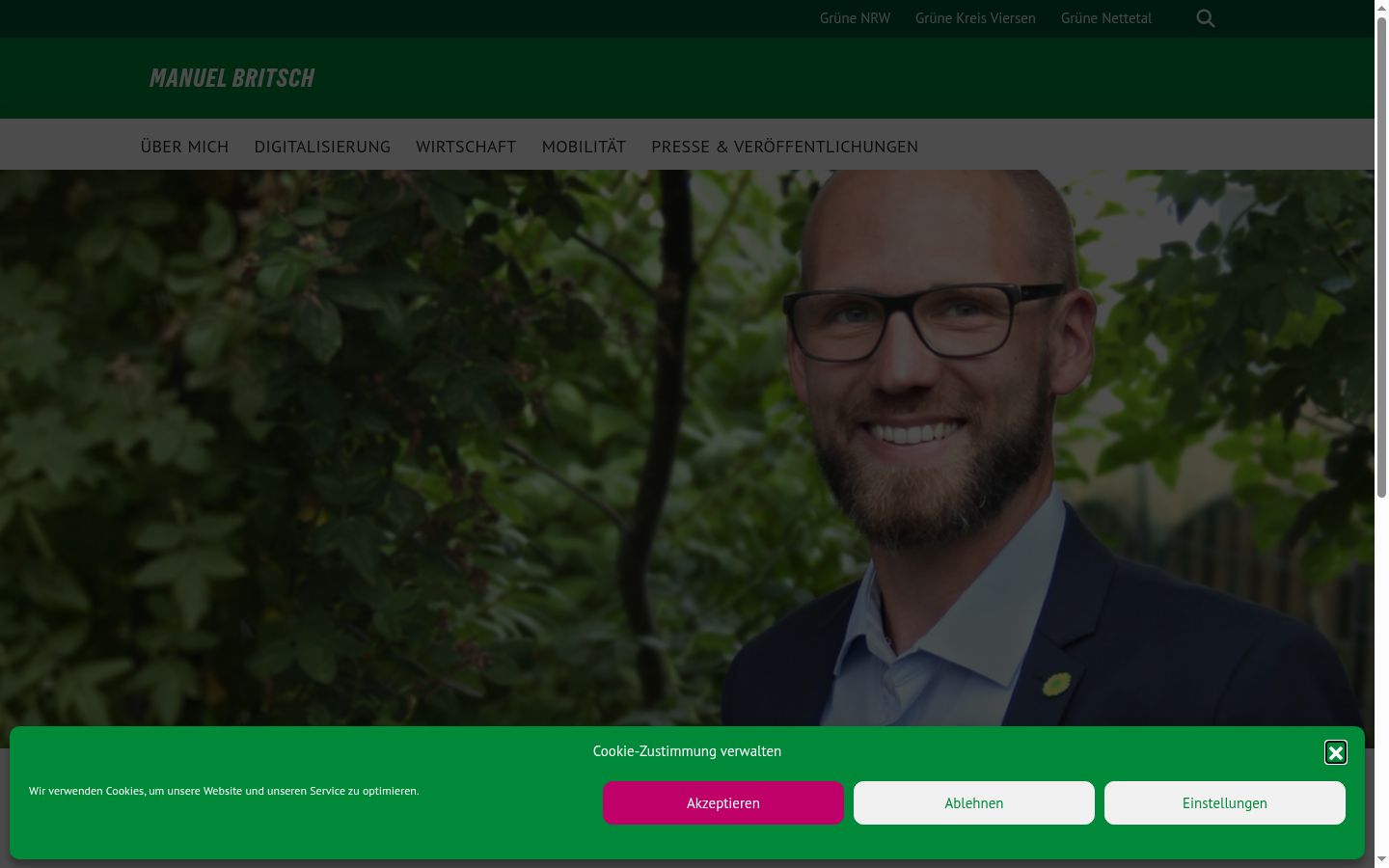 Zrzut ekranu banera zgody wyświetlanego przed jakąkolwiek interakcją