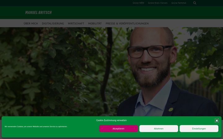 Screenshot of manuel-britsch.de