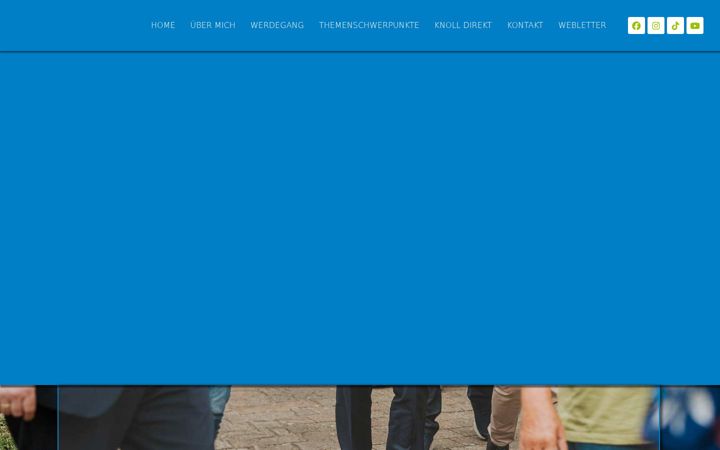 Screenshot of manuel-knoll.de