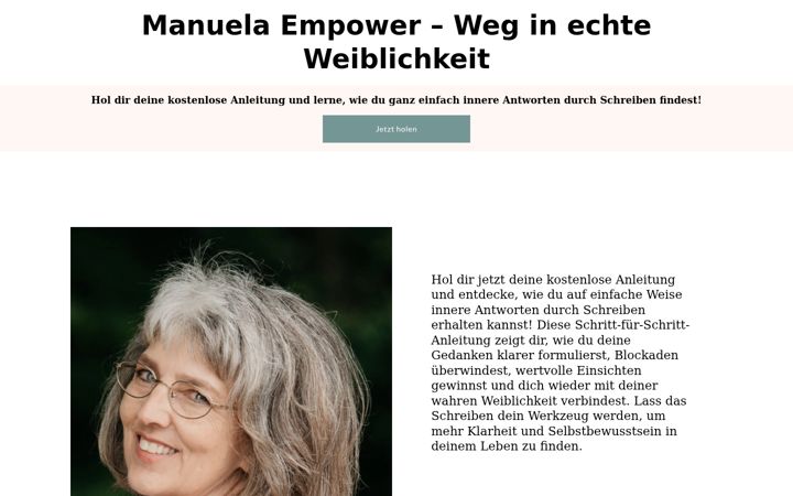 Screenshot of manuelacursaro.ch