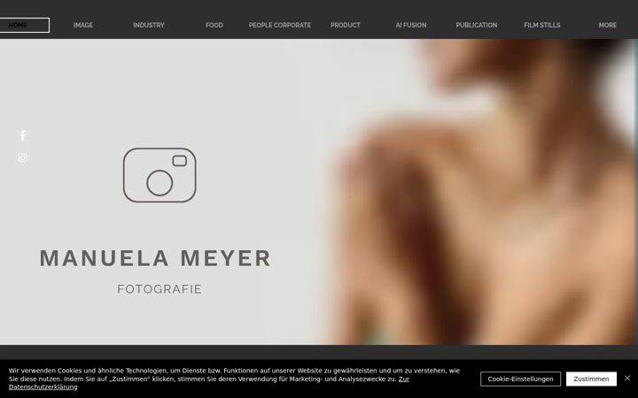 Screenshot of manuelameyer.com