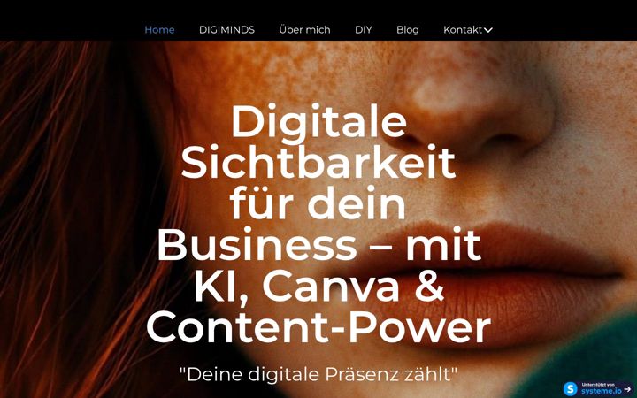 Screenshot of manuelaoehrli.ch