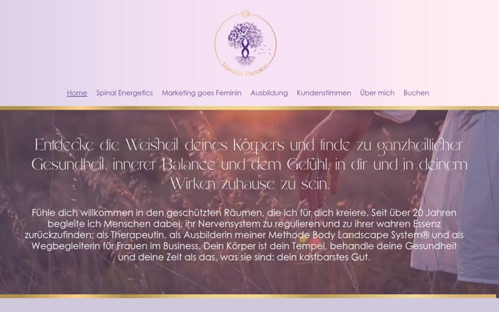 Screenshot of manuelapantaleo.com