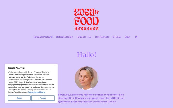 Screenshot of manuelarichter.de