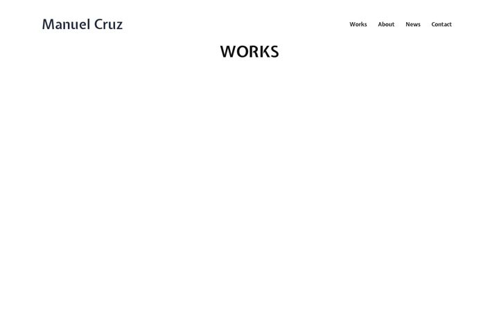 Screenshot of manuelcruz.net
