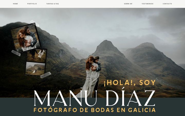 Screenshot of manueldiazfotografia.com