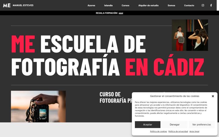Screenshot of manuelesteves.es