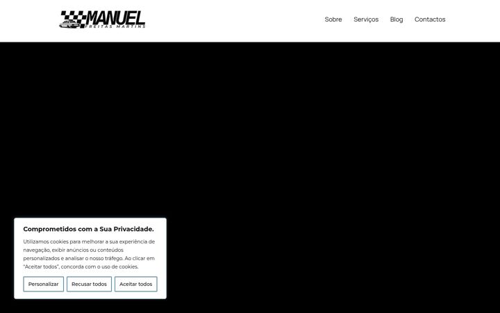 Screenshot of manuelfreitasmartins.com